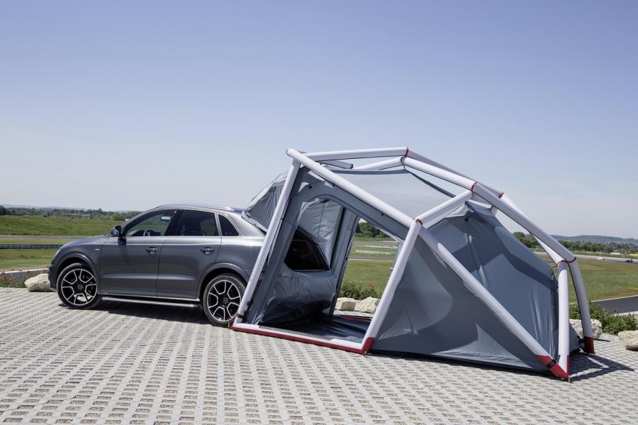  Audi Q3 2.0 TDI Quattro with Camping Tent 2014 года  (фото 16 из 24)